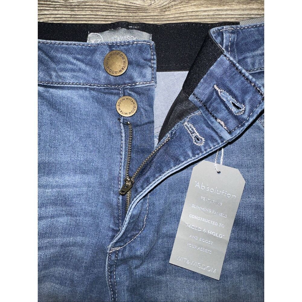 Wit & Wisdom Women’s Absolution Skyrise Denim Stretch Shorts. Size 20W. NWT. Z - Picture 5 of 11